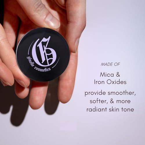 Giselle Cosmetics Giselle Cosmetics Triple Espresso Mineral Eyeshadow Palette - Organic, Talc-Free Loose Powder Makeup, Eye Shadow Palette with Shimmer, Glitter, Metallic, Bronze & Brown Shades - Goth & Natural Look