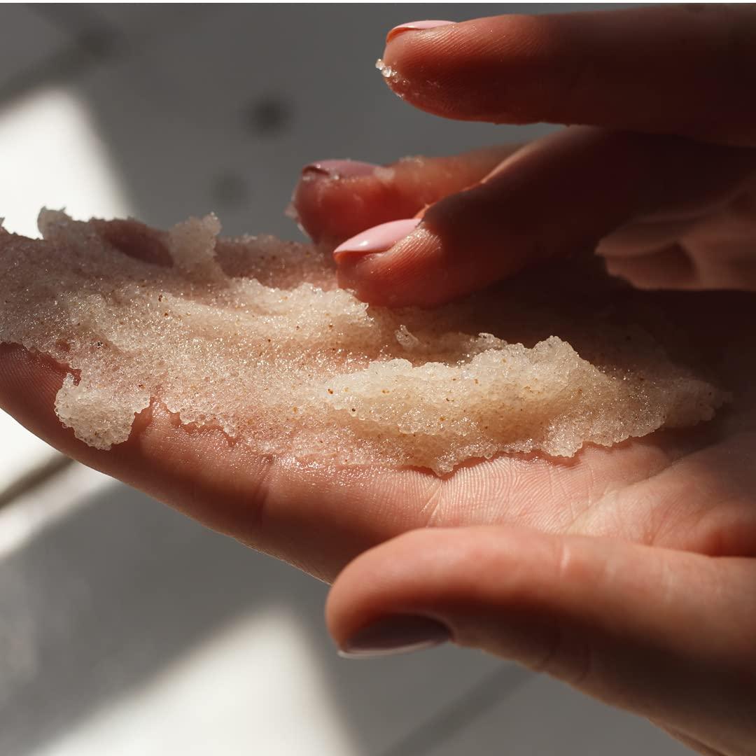 GLIMMER GODDESS Glimmer Goddess Organic Lavender Lemon Whipped Sugar Scrub - 9.5 oz - Organic Cane Sugar with Coconut Oil & Agave - Exfoliating, Hydrating, Natural Glow - Vegan, Cruelty-Free