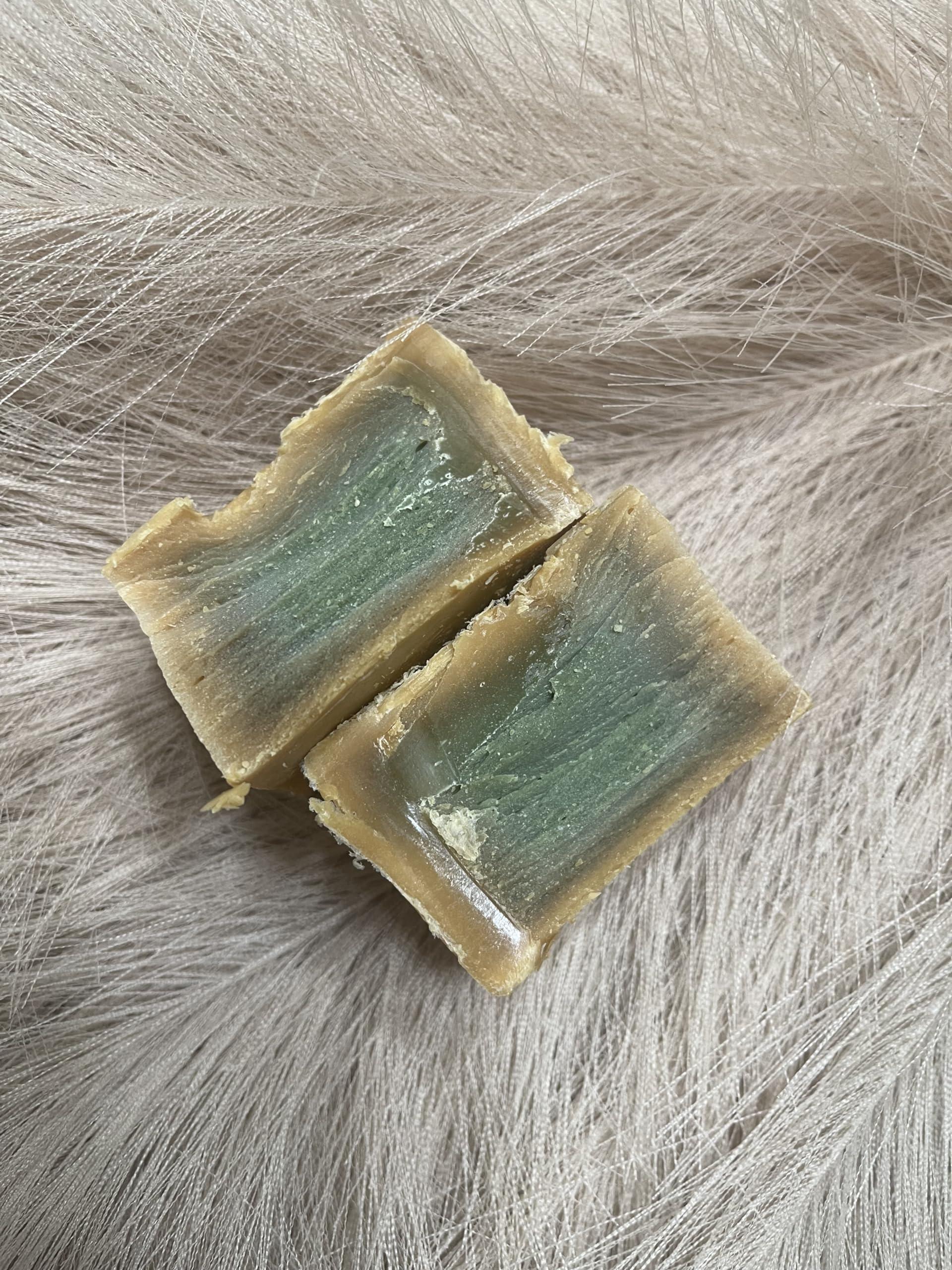 La La Olive Authentic Aleppo Soap 86% Olive Oil & Laurel Oil Bar Organic, Vegan, All-Natural for Body, Face, Hands, Bath and Hair - 200 gr