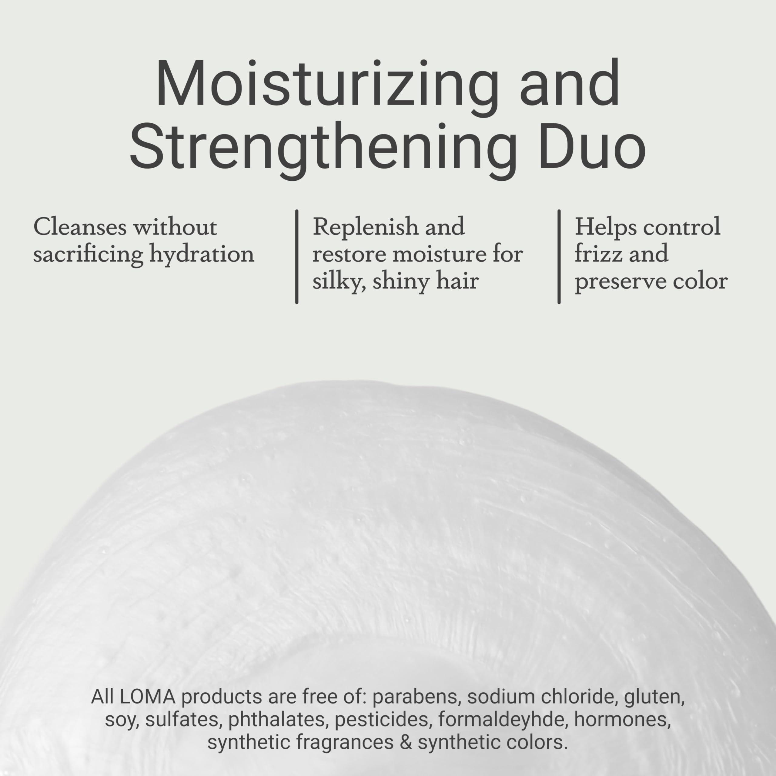 Loma Hair Care Loma Hair Care Moisturizing Shampoo & Treatment Duo, 12 Fl Oz each