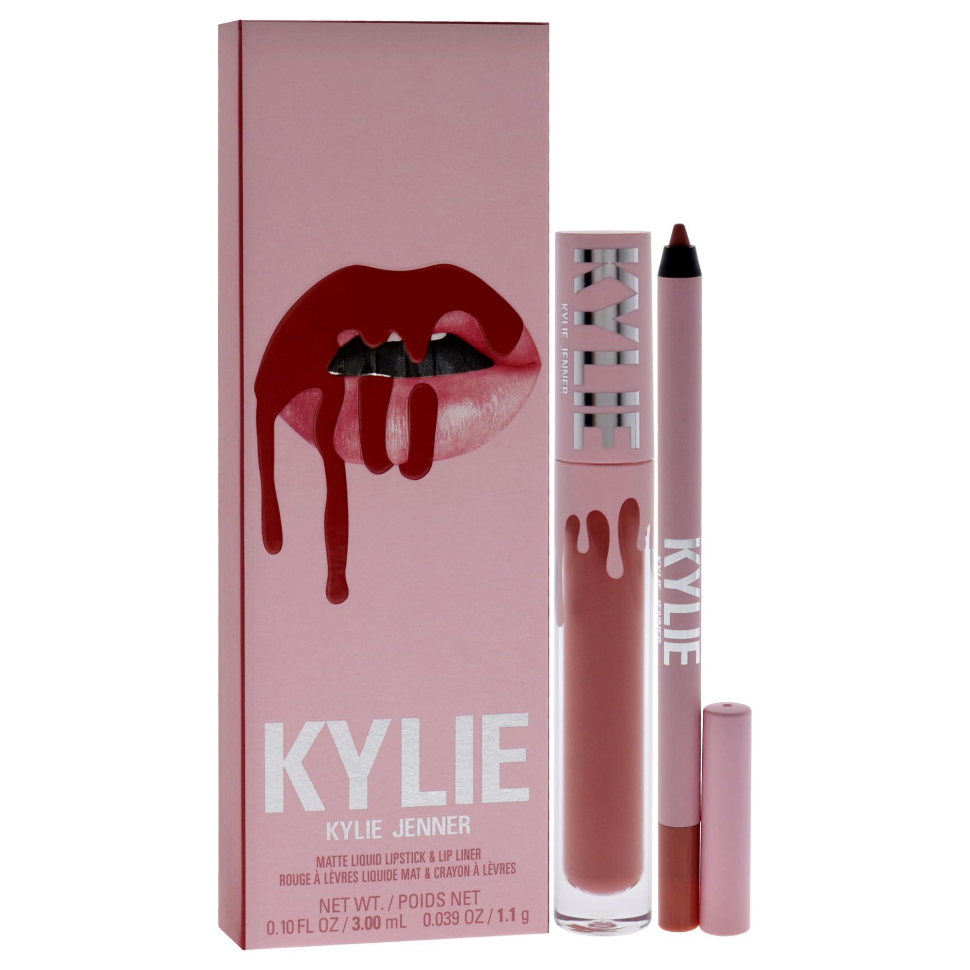 Kylie Cosmetics Kylie Cosmetics Matte Lip Kit - 801 Liquid Queen for Women - 2 Pc 0.10oz Matte Liquid Lipstick, 0.03oz Lip Liner