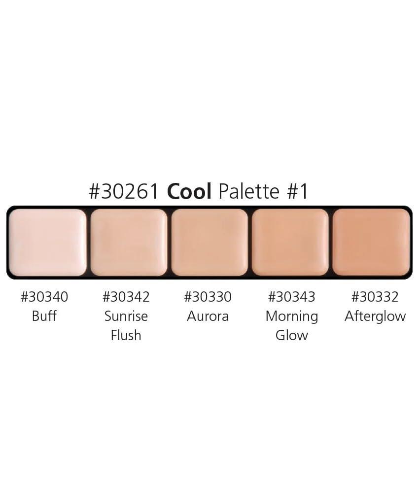 Graftobian Graftobian HD Glamour Creme Foundation Palette, Cool #1