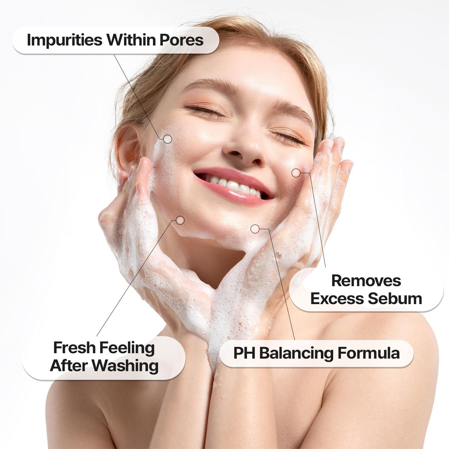 tHermoCEUTICAL tHermoCEUTICAL Post Enzyme Gentle Cleanser - Daily Exfoliating Face Wash, Facial Scrub Exfoliator with Papaya Enzyme Powder, 1.4 fl.oz