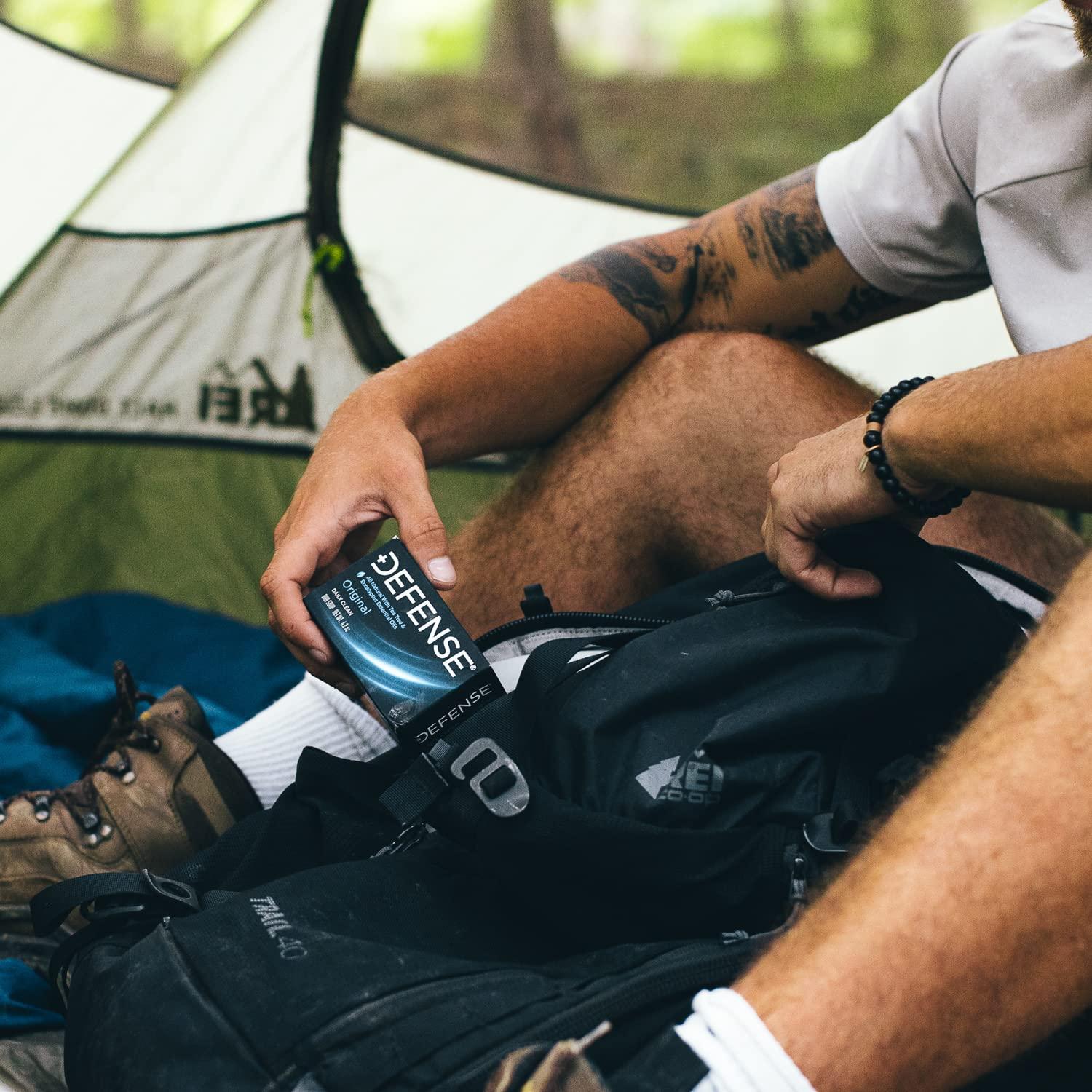 Defense Soap Defense Soap 5pk All Natural Tea Tree Bar Soap for Men | Made by Wrestlers with Tea Tree Oil & Eucalyptus Oil to Promote Healthy Skin