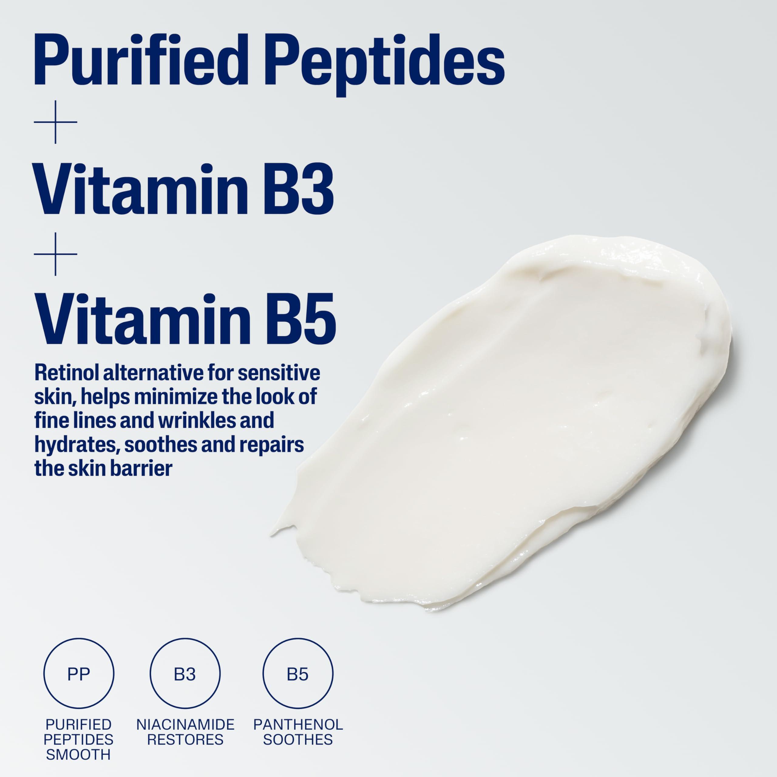 Cetaphil Cetaphil Healthy Renew Skin Tightening Night Cream 1.7 Oz, Wrinkle Repair Cream for Face with Peptides, Retinol Alternative Cream For Sensitive Skin, Fragrance Free