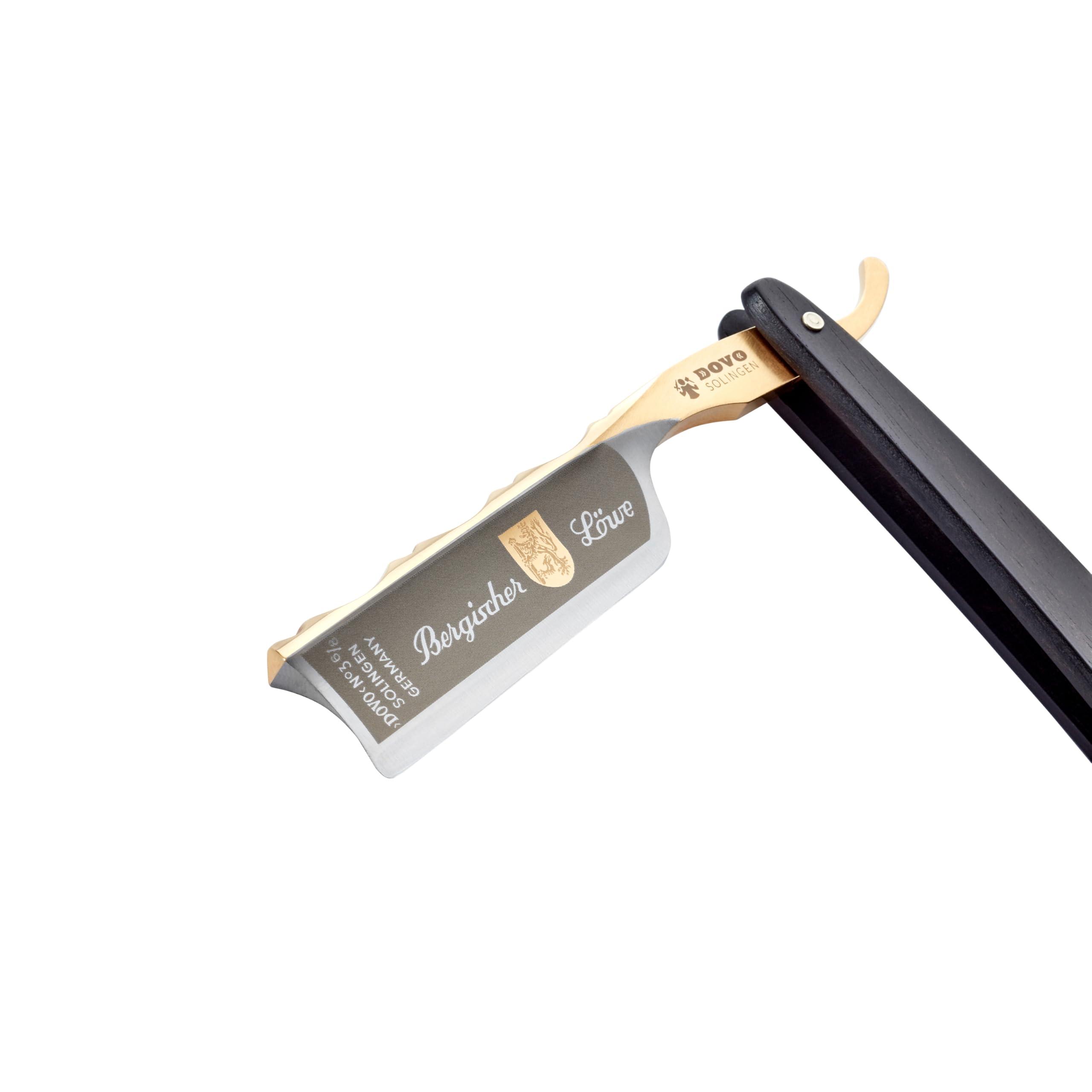 DOVO DOVO Carbon Ebony Steel Straight Razor