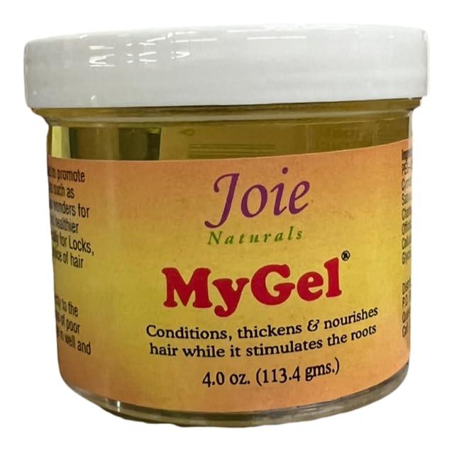 Generic Joie Naturals MyGel Hair Gel for Women Edge Control Braiding Gel 4Oz Hair Gel for Men Gel for Curly Hair Enriched with Plant Oils, Herbal Extracts Nourishing Styling Gel for Braids, Locks