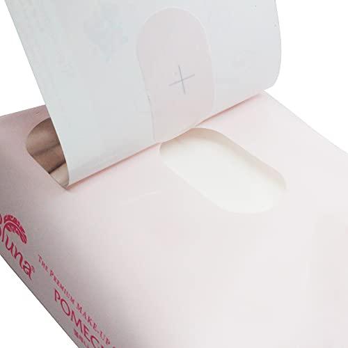 bluna Bluna Facial Make-Up Cleansing Tissue for All Skin Types, Pomegranate, 30ct per pack (2 PACK)