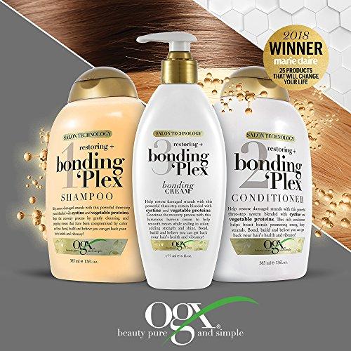 OGX OGX Restoring + Bonding Plex Salon Technology Bonding Cream Leave-in Treatment, 6 Ounce, 177 fl oz.
