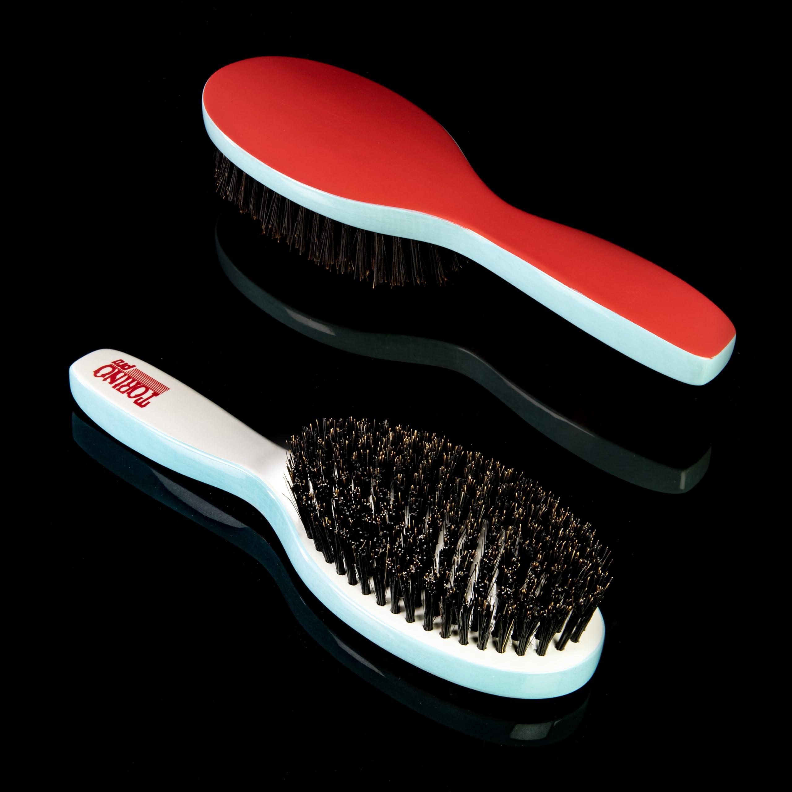 TORINO PRO WAVE BRUSHES BY BRUSH KING Torino Pro Wave Brush #221- Oval Long handle Hard bristles - Reinforced bristles - Great for wolfing to manage your 360 Waves