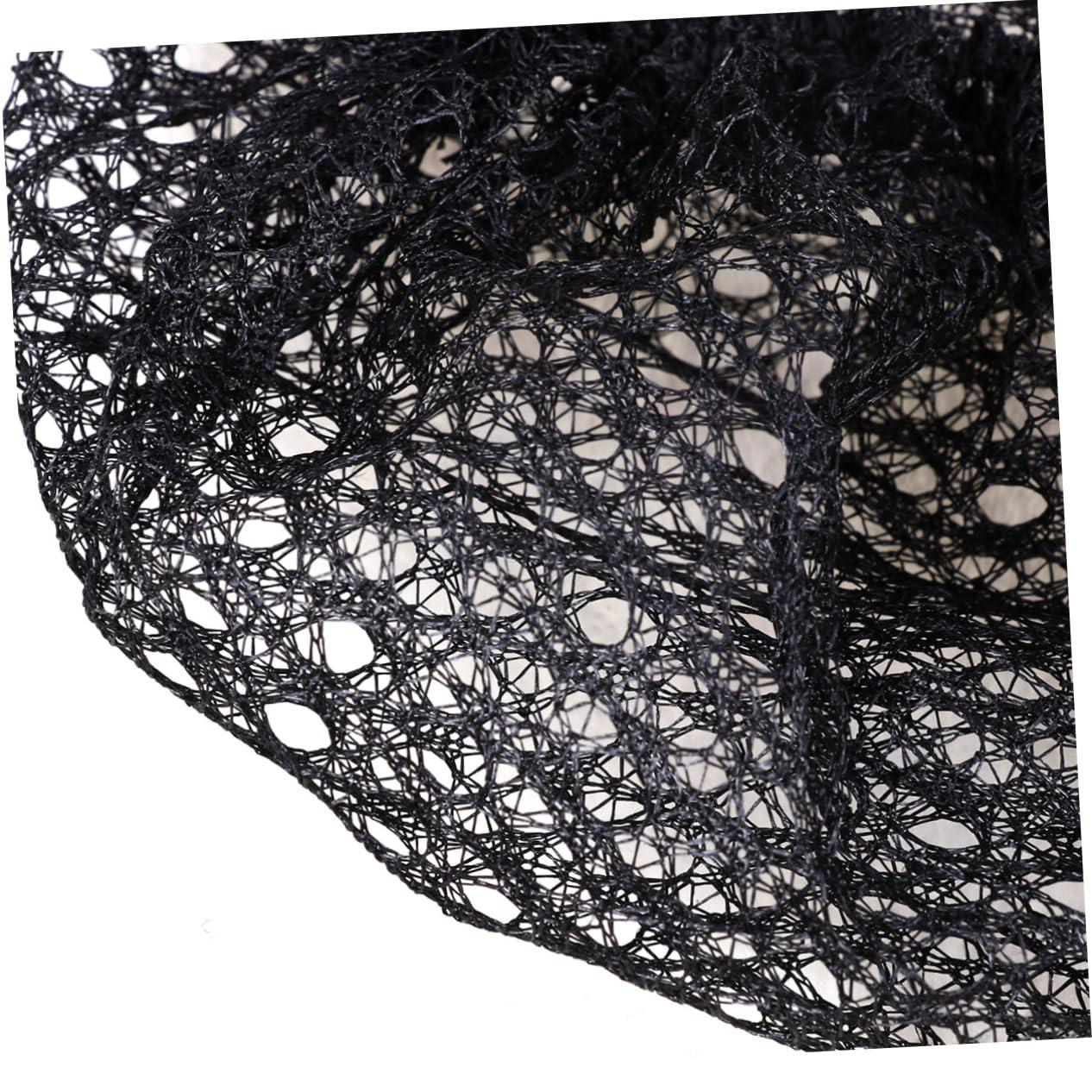 FOYTOKI FOYTOKI 12 Pcs Hair Nets Hair Cover Mesh Heavy Duty Slumber Net with Chin Strap Nighttime Hairnet Heavy Duty Elastic Hairnets Covers Sleeping Cap Hairnet Cap Mesh Cap