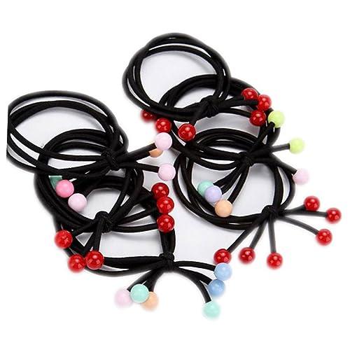 balacoo Balacoo 30 pcs hair ties for fine hair knotted elastic hair Ponytail Holder Hair Accessories Elastic Hair tie women hair accessories stretch hair ring hair rope Miss rubber band elasticity