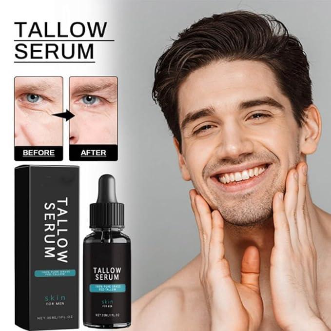 XELIJAHR Forge Men\'s Anti-Aging Facial Care Kit - Wrinkle Defense Tallow Balm & Face Wash