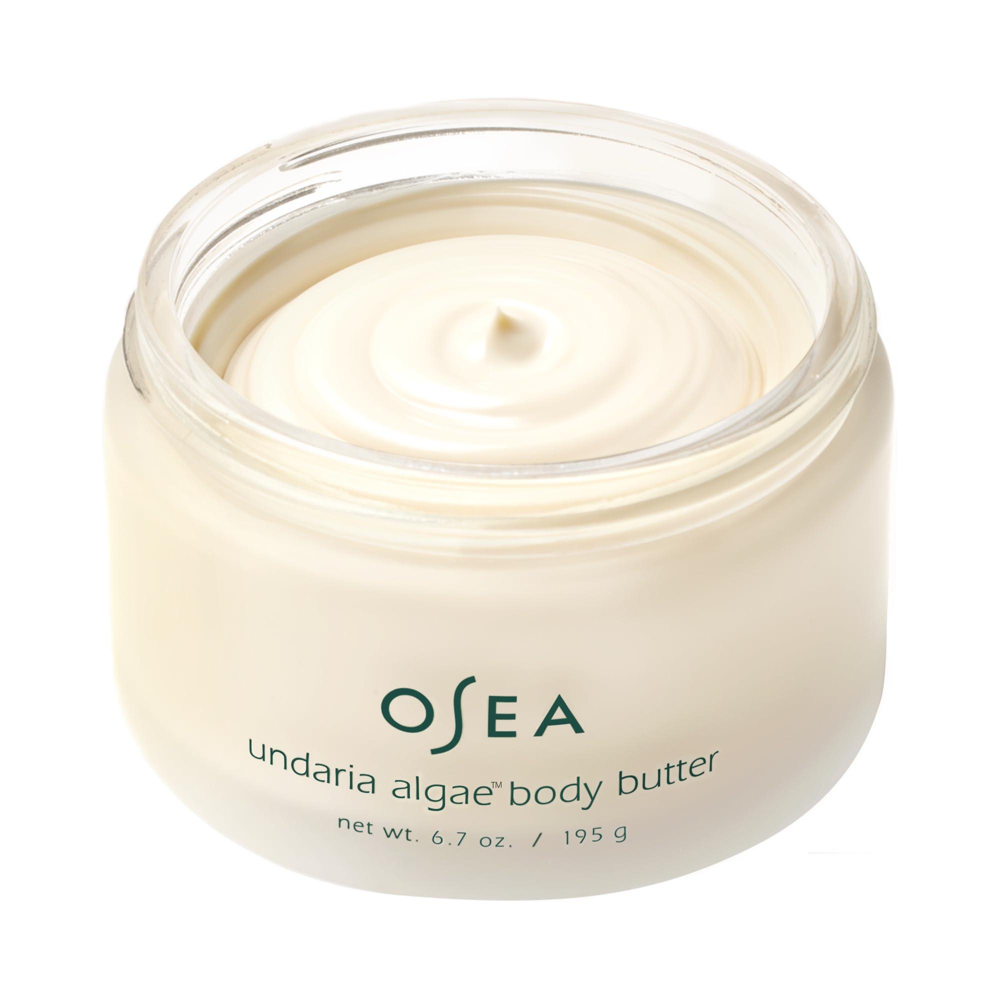 OSEA OSEA Undaria Algae Body Butter 6.7 oz - For Dry Skin - Ultra Hydrating Whipped Shea Butter + Ceramides - Vegan Skincare & Clean Bodycare - Thick Body Cream - For Extremely Dry Crepey Skin