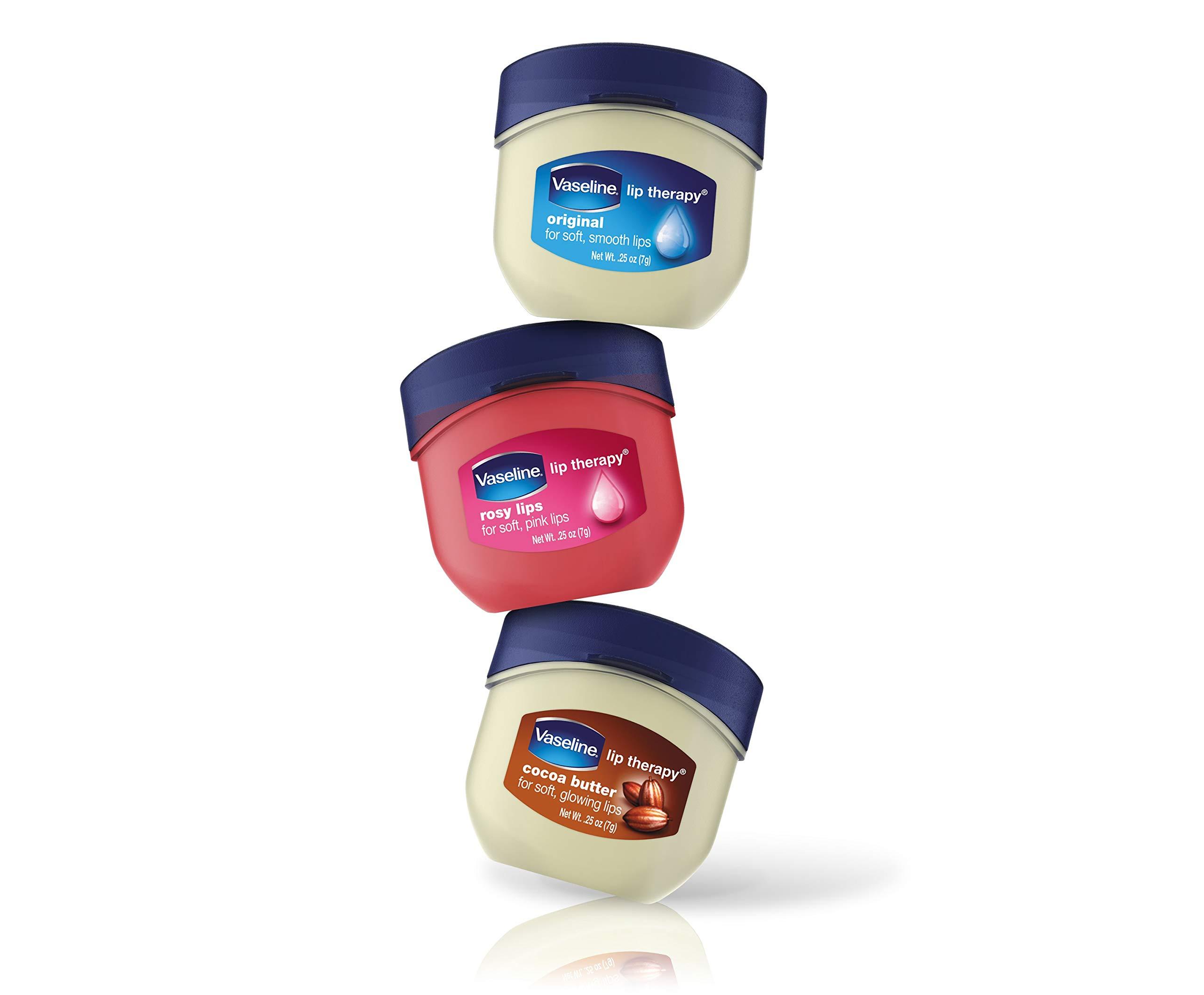 Vaseline Vaseline Lip Therapy Lip Balm Mini, Rosy, 0.25 oz