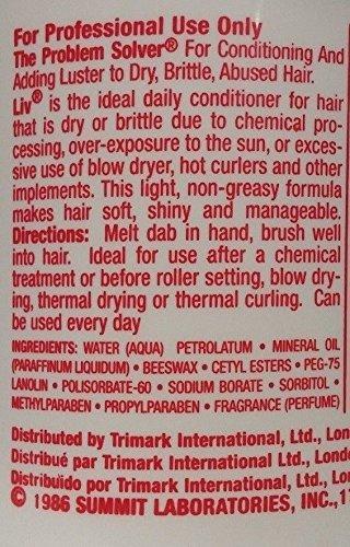 Summit [SUMMIT] LIV CREME HAIRDRESSING AND CONDITIONER 15 OZ, 425 g