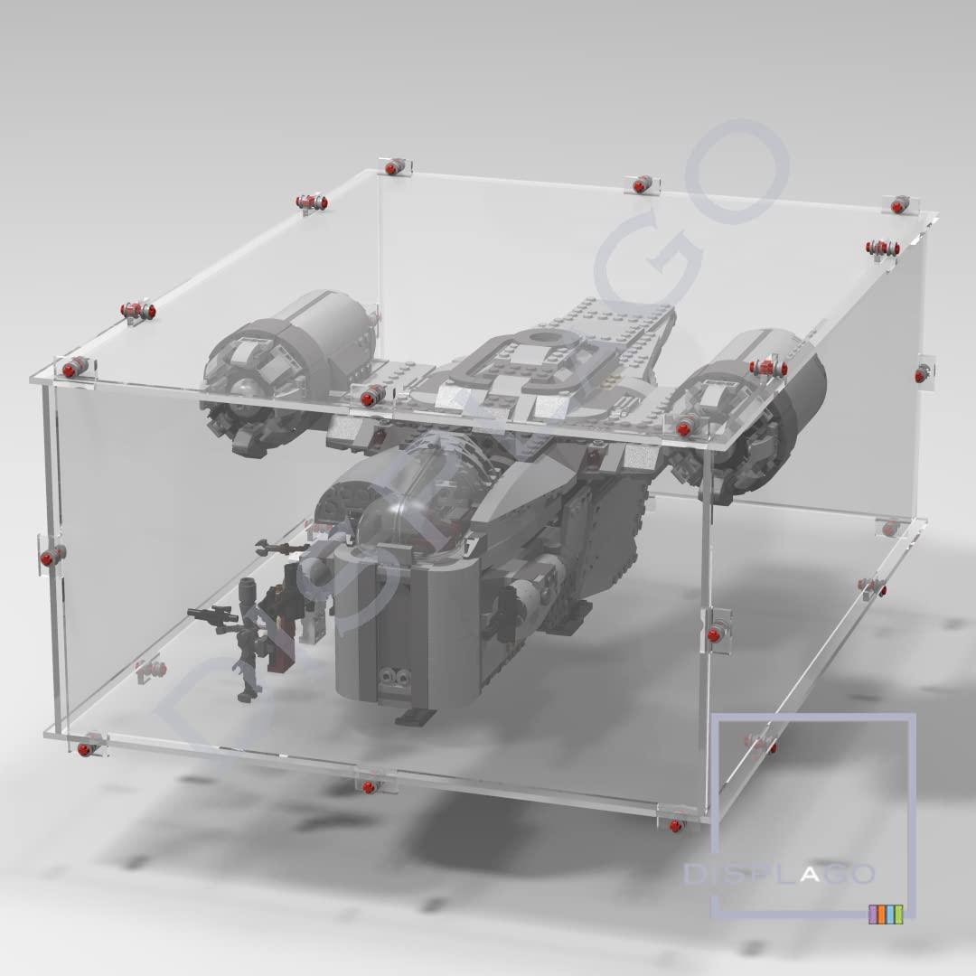 DISPLAGO DISPLaGO Display Case for Lego #75292 Razor Crest - The Mandalorian Bounty Hunter Transport