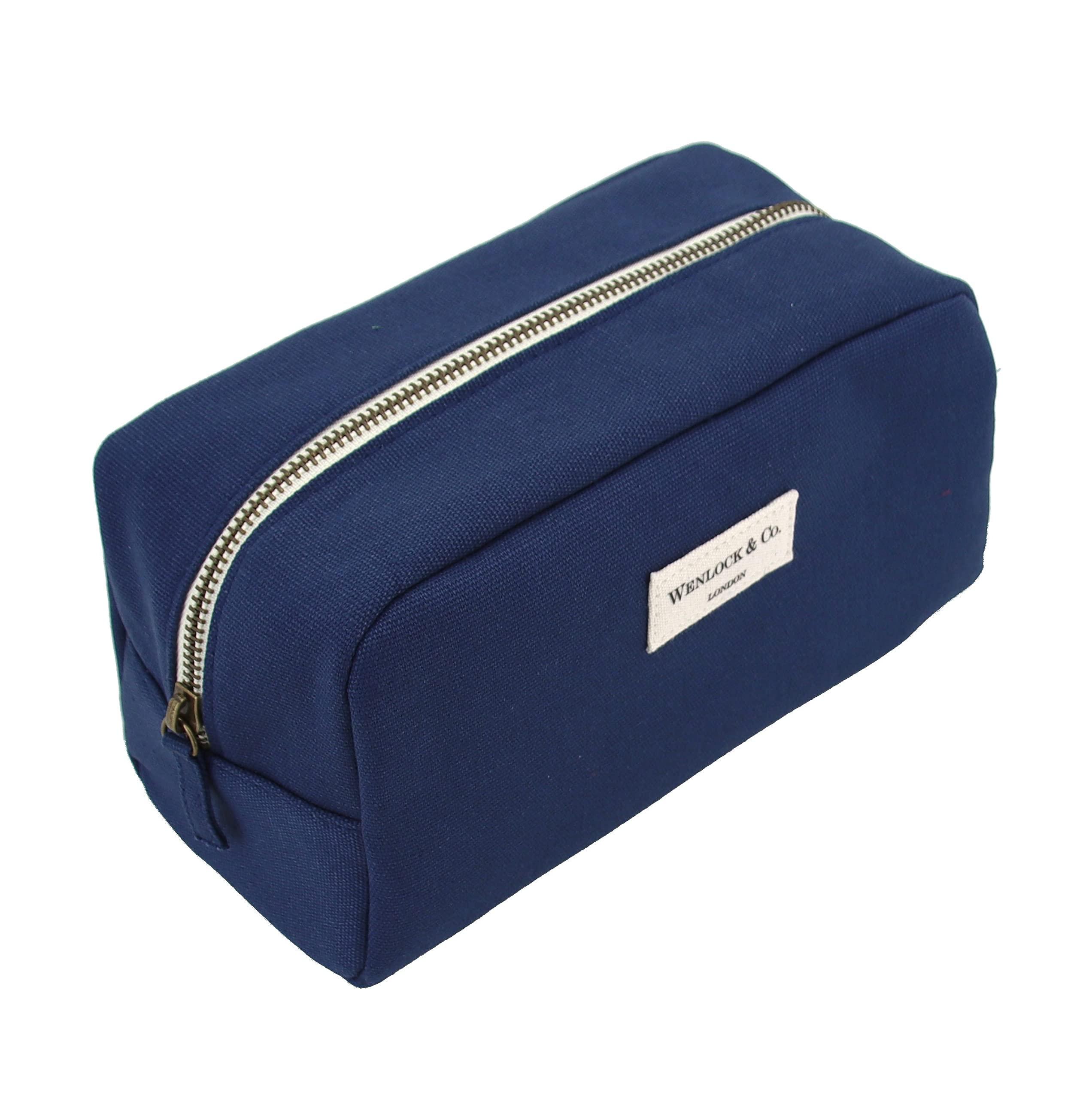 Wenlock & Co. Canvas Toiletry Bag / Wash Bag