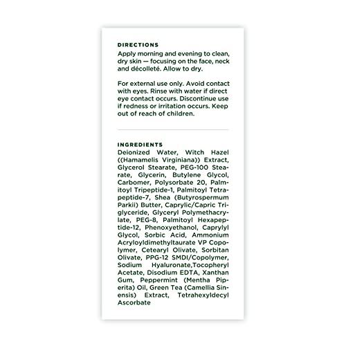 Tree of Life Beauty Tree of Life Beauty Moisturizer, Matrixyl 3000 Face Cream With Peptide Reduces Fine Lines, Wrinkles & Firms Skin - Dermatologist Tested for Dry Sensitive Skin - Non-Greasy Facial Skin Care - 1 Fl Oz