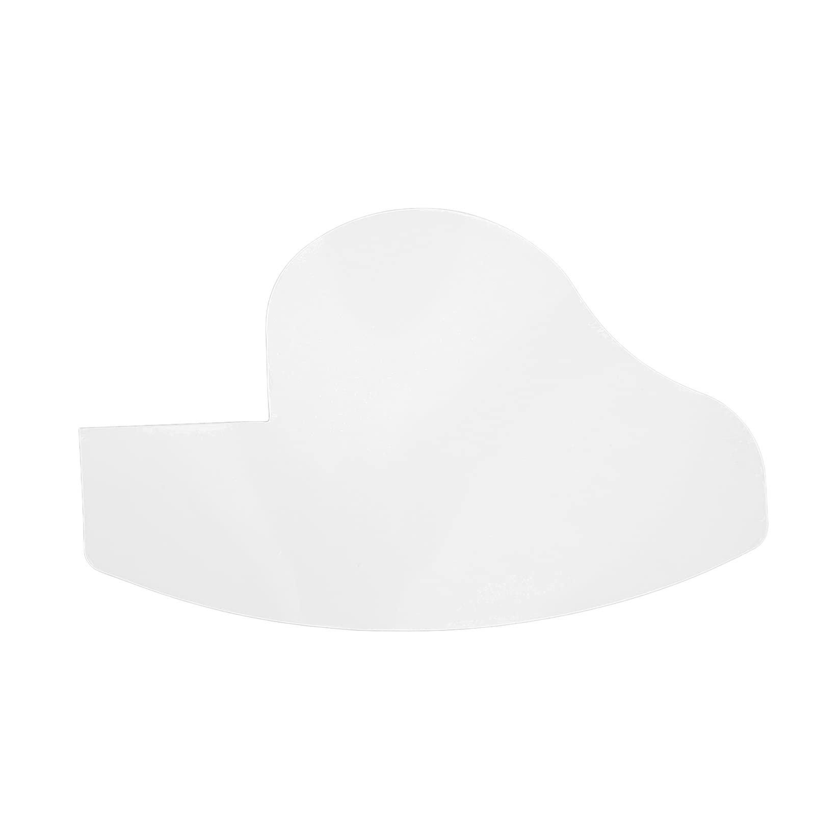 Dioche Beard Shaping Tool Hairline Haircut Template Guide Hair Lineup Tool for Men Barber Styling Shaping Shaving Haircutting Trimming