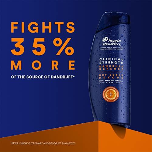Head & Shoulders Head & Shoulders Clinical Dandruff Defense + Dry Scalp Rescue Shampoo 13.5 oz Twin Pack