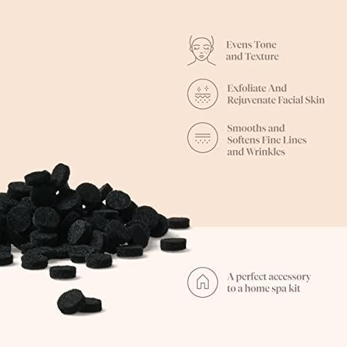 Trophy Skin Trophy Skin Replacement Filters - Round Wool Air Filters - fits Trophy Skin Microdermabrasion Kit - 100 pack