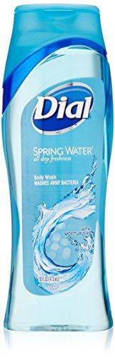 Dial Dial Body Wash With Moisturizers, Spring Water 16 oz(Pack of 3)