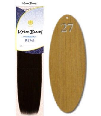 Urban Beauty Urban Beauty Human Hair Weave - Yaki 14" - #27 Blonde - Size: 14"