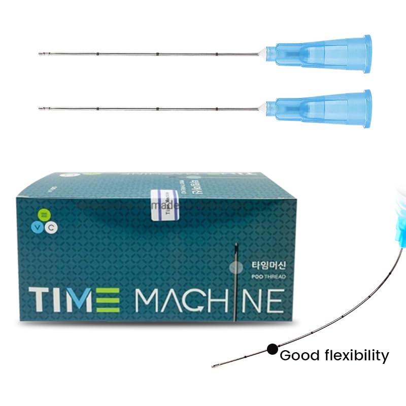 Angelfill 25G 38mm Blunt Cannula,Professional Blunt Tips for Facial Filling Tattoo Needle,50pcs Micro Cannula Needl