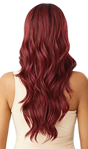 Outre Premium Swiss Lace Front Wig Melted Hairline NATALIA Ear-to-Ear Soft Lace (1B)