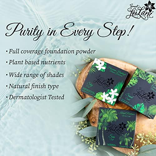 SWEET LEILANI Sweet LeiLani Setting Powder Mineral Finishing Powder- Face Powder Makeup and Matte Long Lasting Pressed Powder Compact | Sea |