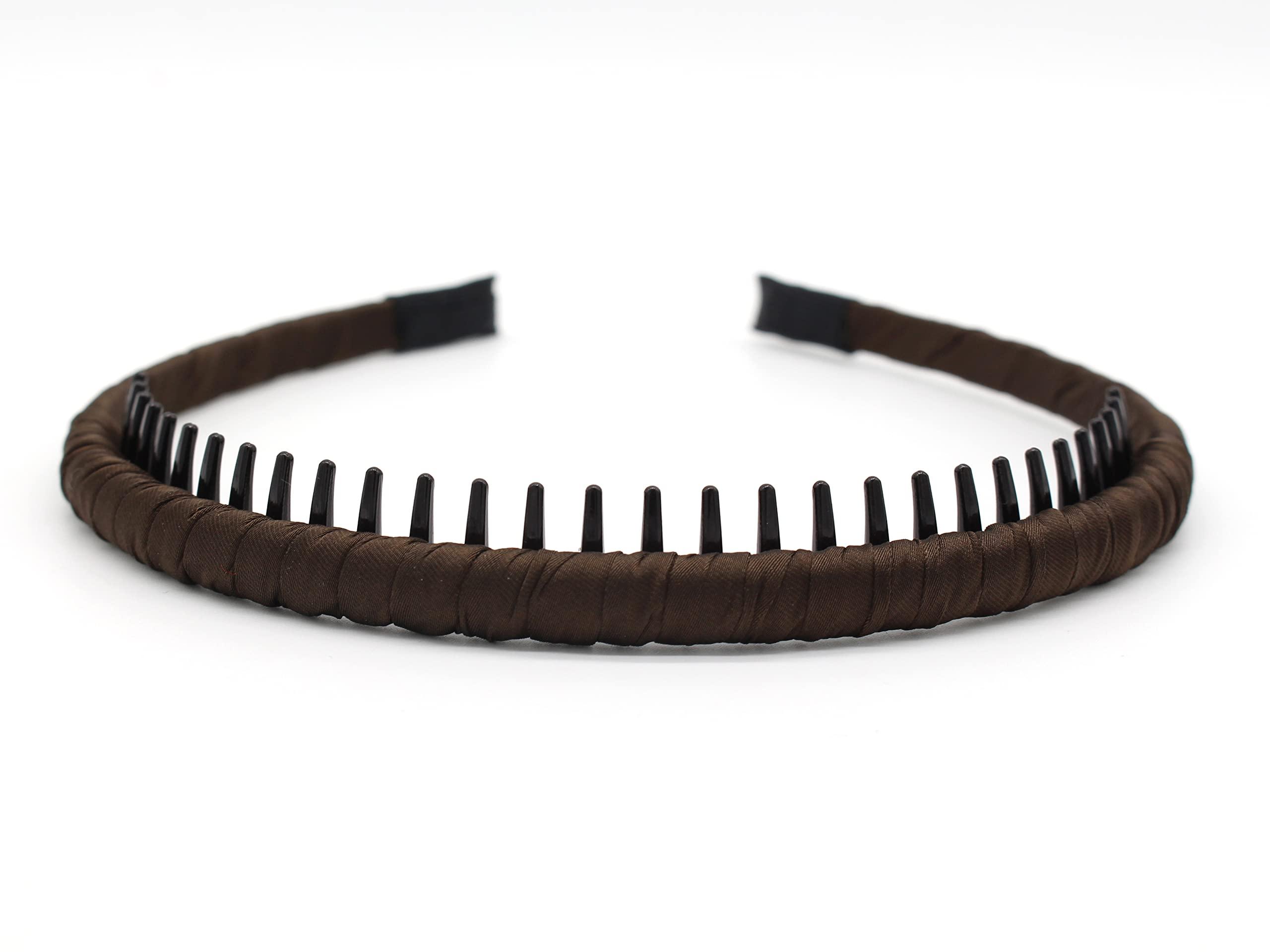 JOBAND JOBAND Women's Fashion Headbands teeth comb hair bands Comfy hair accessories Non-slip hair hoop(4 Colors)