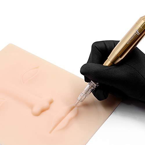 BIOMASER Cartridge Needles – BIOMASER 10PCS Sterilized Permanent Makeup Cartridge Needles Tattoo Needle Fits for Permanent Makeup Machine Pen T100 P1 X1 for Eyebrow Eyeliner Lip(1R-0.2MM)