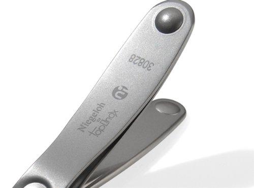 NIEGELOH Large TopInox Stainless Steel Nail Clipper by Niegeloh