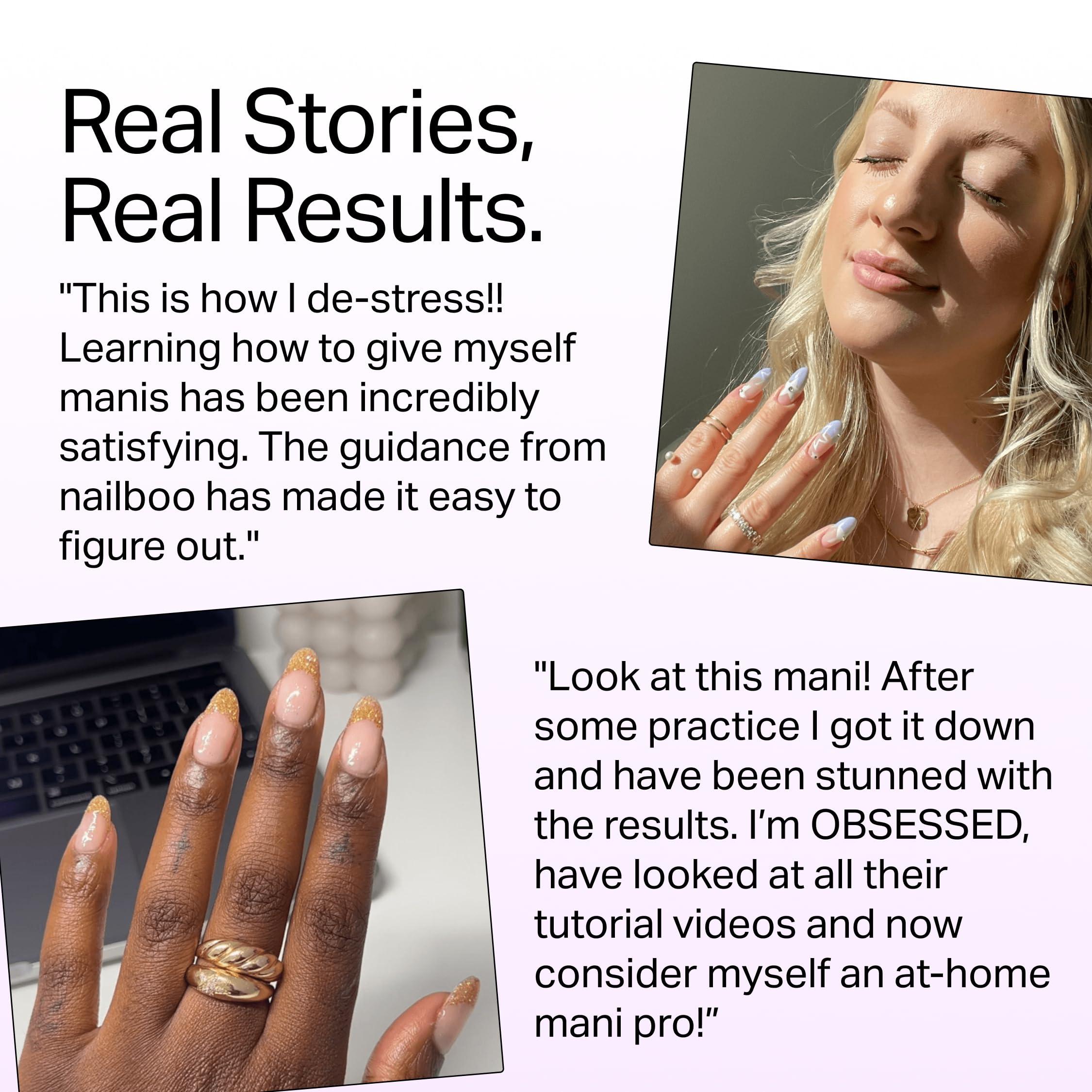 Nailboo Nailboo PREMIUM Nail Dip Powder, Long-Lasting Dip Nails, Use With Nailboo Essential Liquids, Wine Time Deep Burgundy Nail Dip Powder, 0.5 oz (1 Pack)