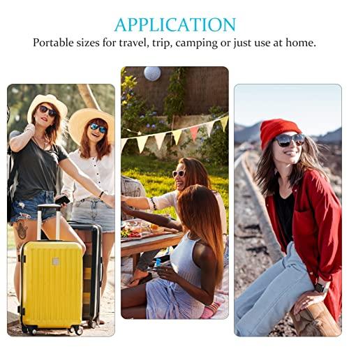 STOBOK STOBOK 12 Pcs Cream Box Body Butter Containers Travel Containers for Toiletries 3g Plastic Jars Makeup Sample Container Empty Sample Containers Lip Balm Jars Mini Travel Can Pp Filling