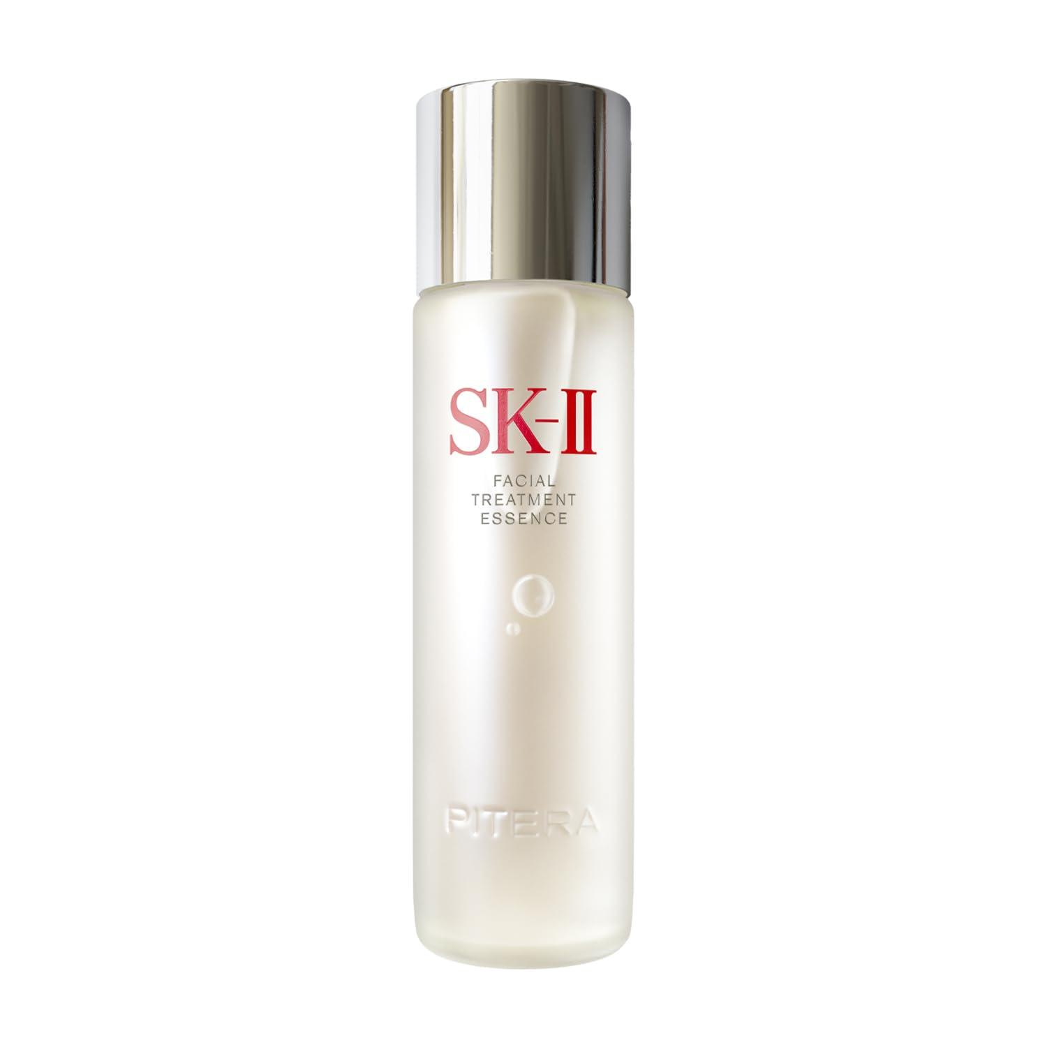 SK-II SK-II Facial Treatment Essence - Anti-Aging Essence Skincare to Help Reduce The Appearance of Fine Lines & Wrinkles - Visibly Refines Texture & Improves Firmness & Dark Spots (7.7 oz)
