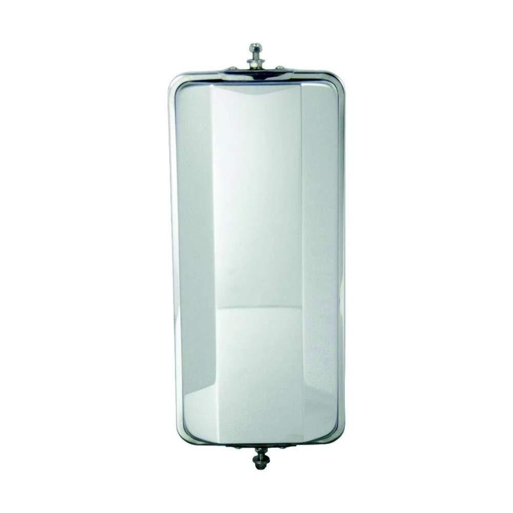 FORTPRO Fortpro 7" x 16" Stainless Steel West Coast Mirror Head | F245678