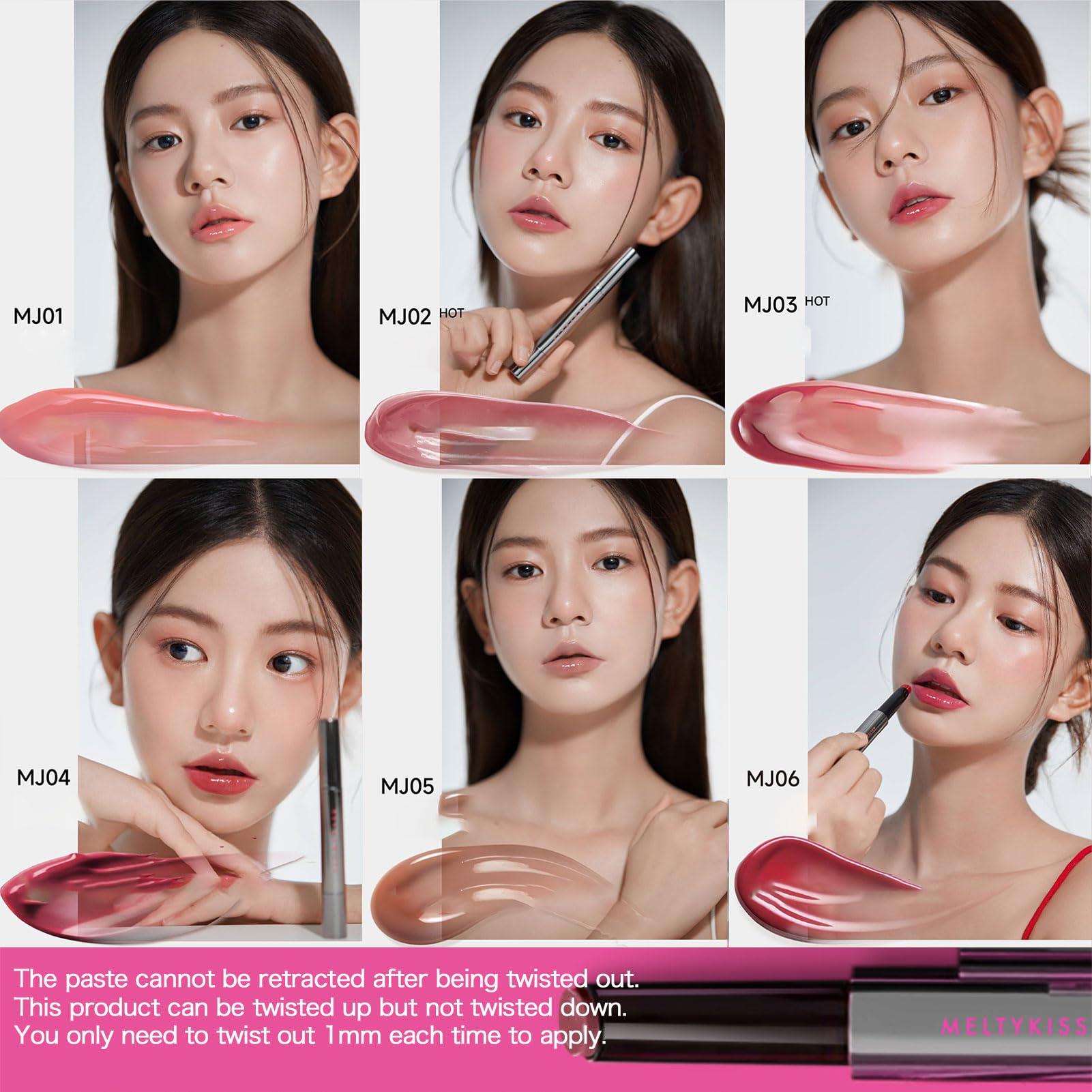 Generic Aztk Meltykiss Jelly Gloss Lipstick, Aztec Gloss Lipstick, Aztk Lipstick, Aztec Lip Gloss, Aztk Moisturizing Melty Kiss Lip Jelly, Long Lasting Non-Fading Lipstick Lip Gloss (#3)