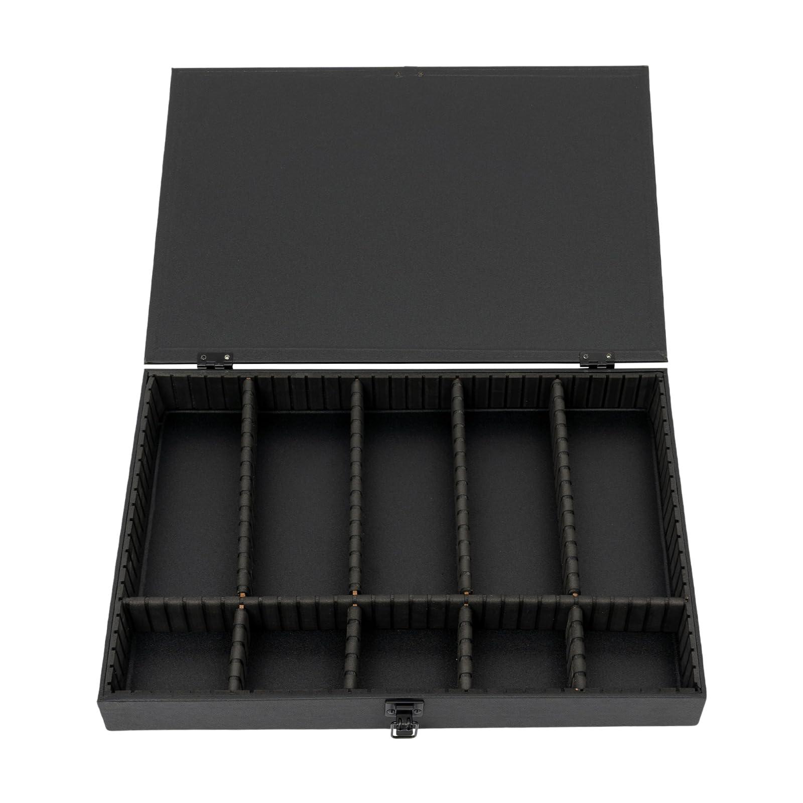 GXFCHYL GXFCHYL Professional Barber Case Professional Barber Tool Box Mobile Barber Station, 18.11-31.5 Adjustable Height, TSA Customs Lock (Black)