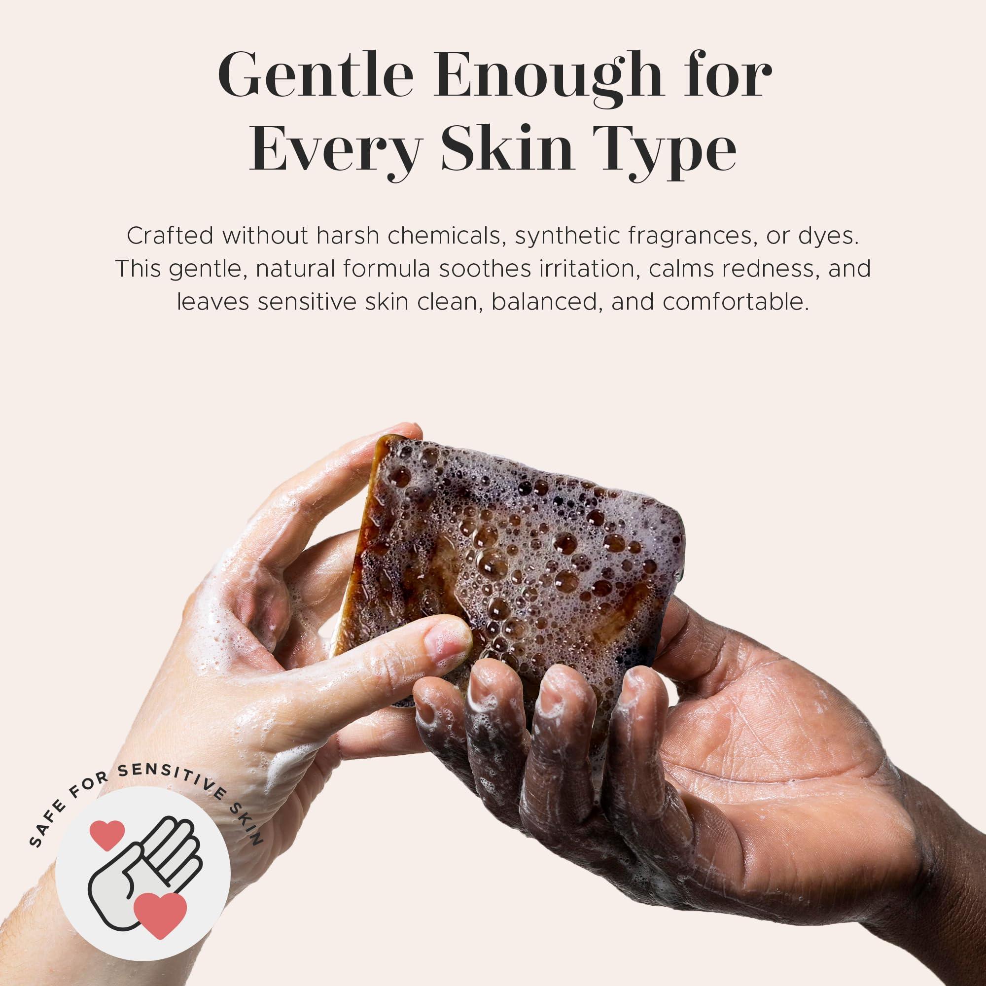 era of nature era of nature Best Raw ORGANIC AFRICAN BLACK SOAP, for Dry Skin and Skin Conditions. Pure & Natural Ingredients, Imported From Ghana - 1lb (16oz)