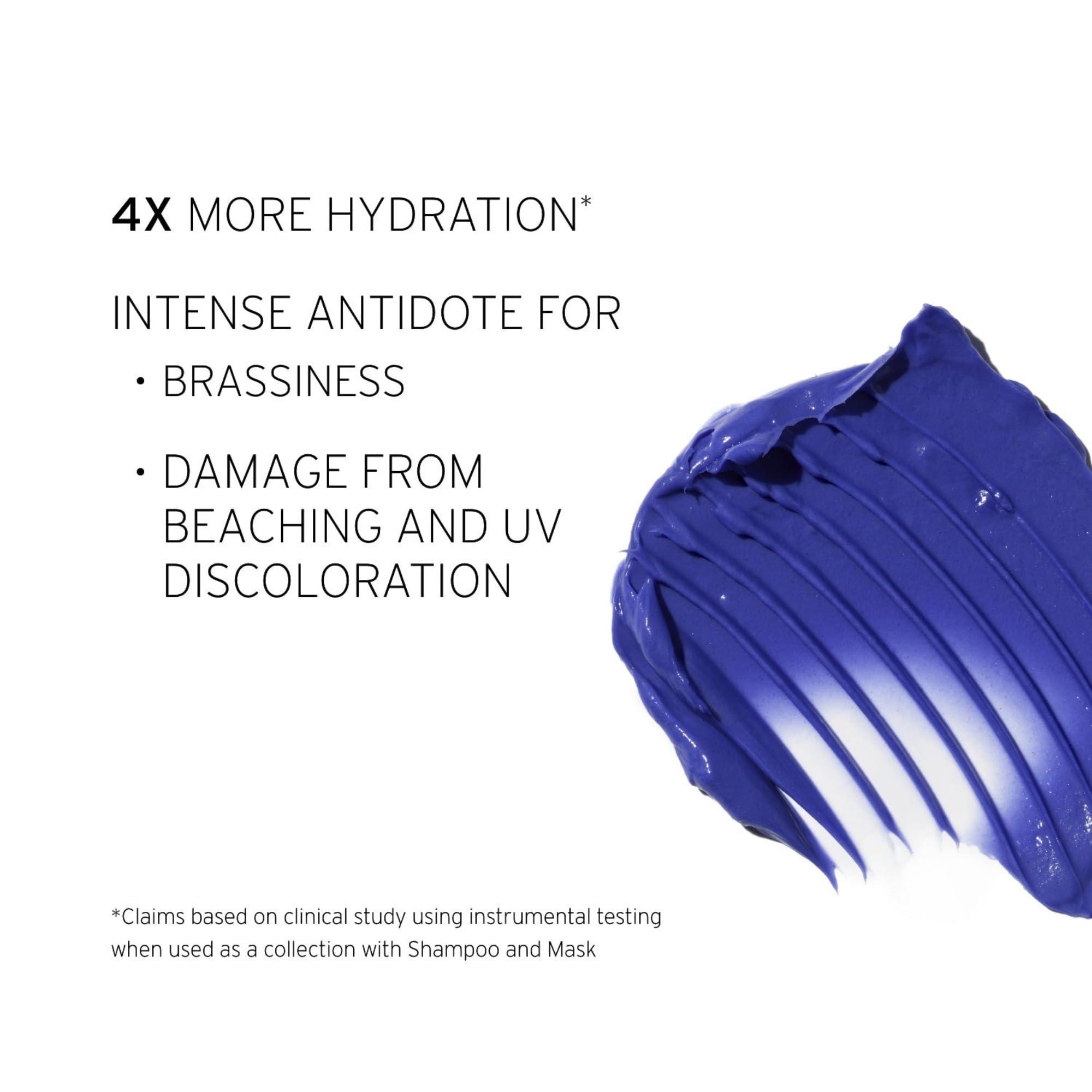 Fekkai FEKKAI Blonde RX 3-Step System Bundle - Includes Blonde RX Purple Shampoo (2 oz), Purple Mask (7.5 oz) + Brightening Oil (1.7 oz) - Free of Sulfates, Parabens, Phthalates - Vegan, Cruelty-Free