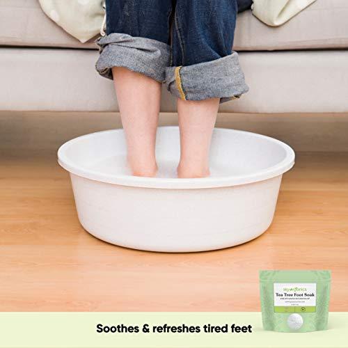 Sky Organics Sky Organics Tea Tree Foot Soak for Feet to Soothe, Refresh & Soften, 16 fl. Oz
