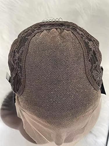 Fabutio 13x6 Lace Front Wig Peruvian Curly Wig Human Hair Wigs for Black Women Pre Plucked Bleached Knots 180%Density Lace Frontal Remy Hair 24 Inch