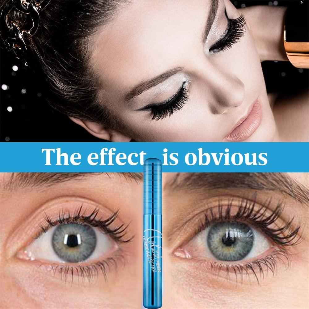 Sungrando Mascara for Older Women Over 50+, Mascara for Seniors with Thinning Lashes, Lengthening & Volumizing Waterproof Mascara for Older Mature Women Sensitive Eyes (2 PCS)