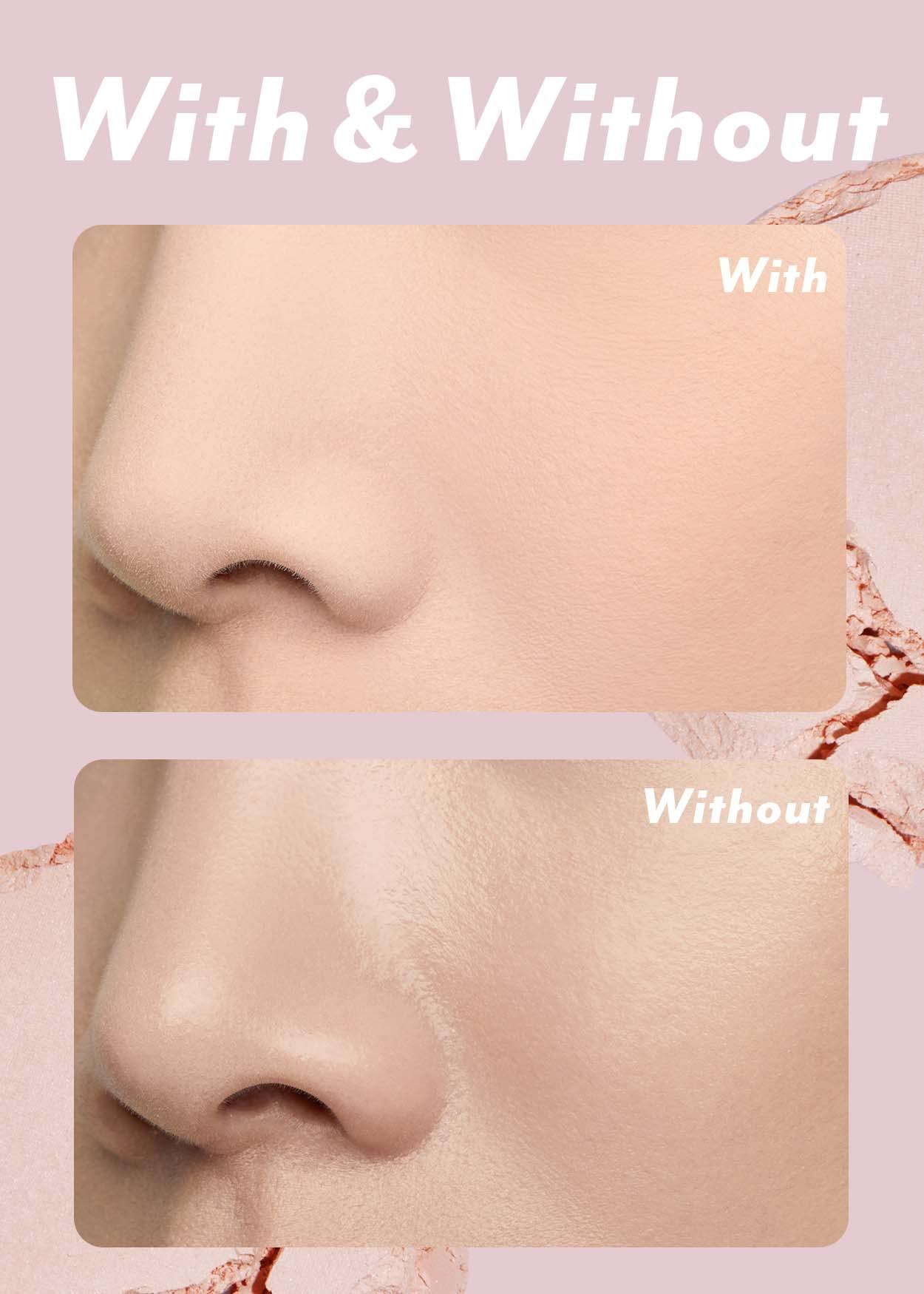 I\'M MEME I\'M MEME Eyeshadow Stick - I\'m Stick Shadow Shimmer 001 Sugar Bling, 0.03 Oz + MEME Compact - Tone-up Pact, 0.35 Oz Bundle