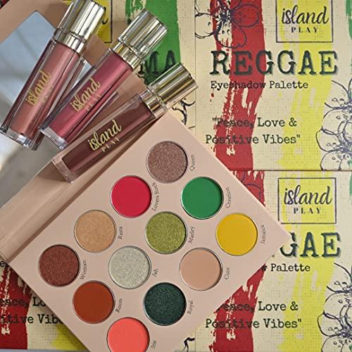 Island Play Cosmetics Reggae 'Ma Eyeshadow Palette - Reggae culture makeup.