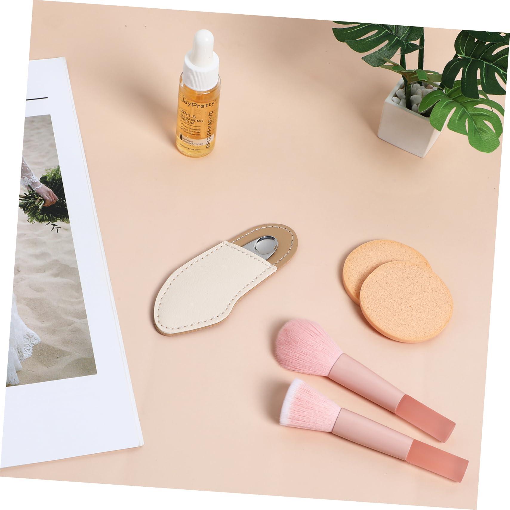 IWOWHERO IWOWHERO Cosmetic Plate Spatula Beauty Makeup Spatula Stainless Steel Silver Makeup Metal Spatula Makeup Mixing Palette