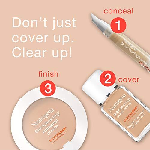 Neutrogena Neutrogena SkinClearing Oil-Free Makeup, Soft Beige 50 , 1 Fl. Oz (Pack of 1)