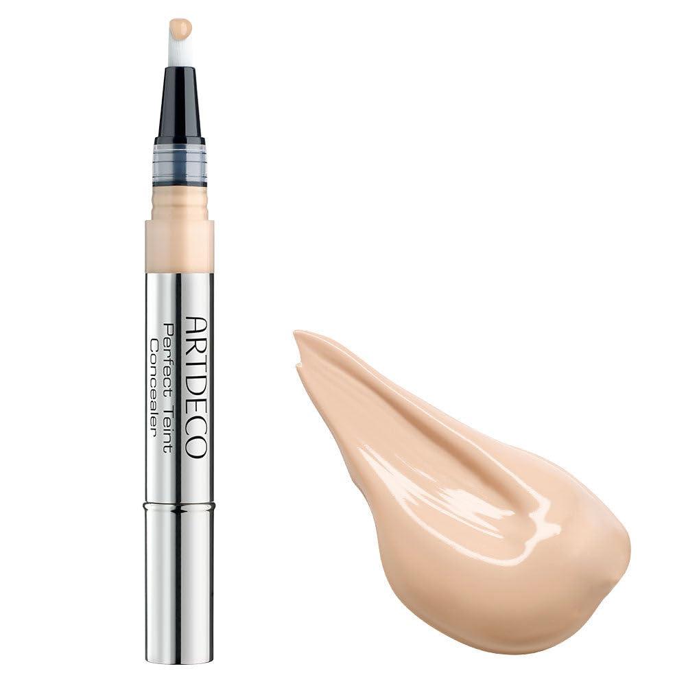 ARTDECO ARTDECO Perfect Teint Concealer - Neutral Light N12 - Light-Reflecting Concealer with Brush Applicator - No Signs of Tiredness - Medium Coverage - Water-Resistant - Long Lasting - Makeup - 0.07 Fl Oz